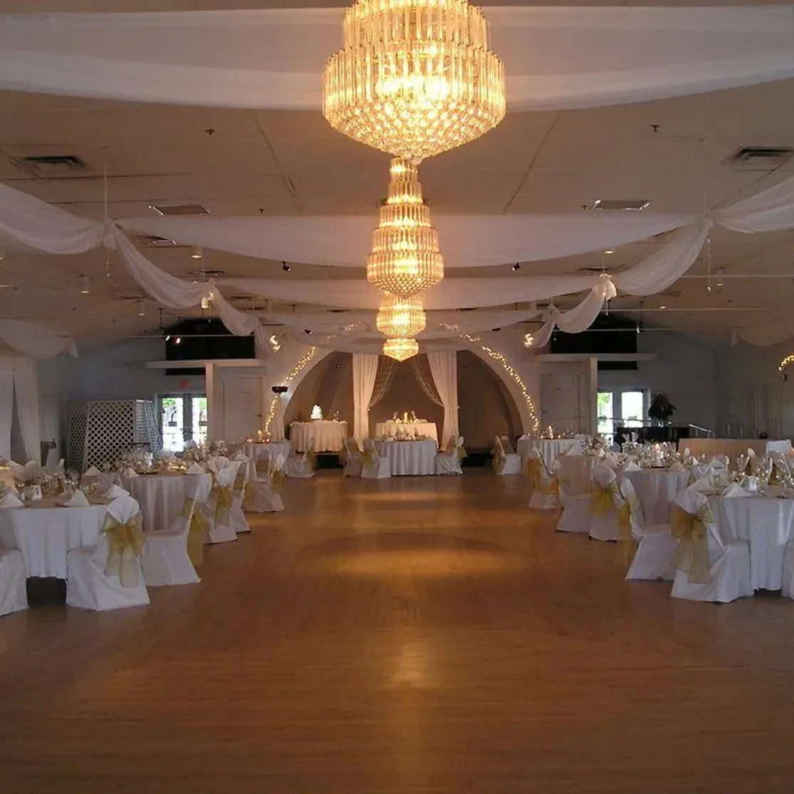 Grand ballroom majesty along the Florida beachfront