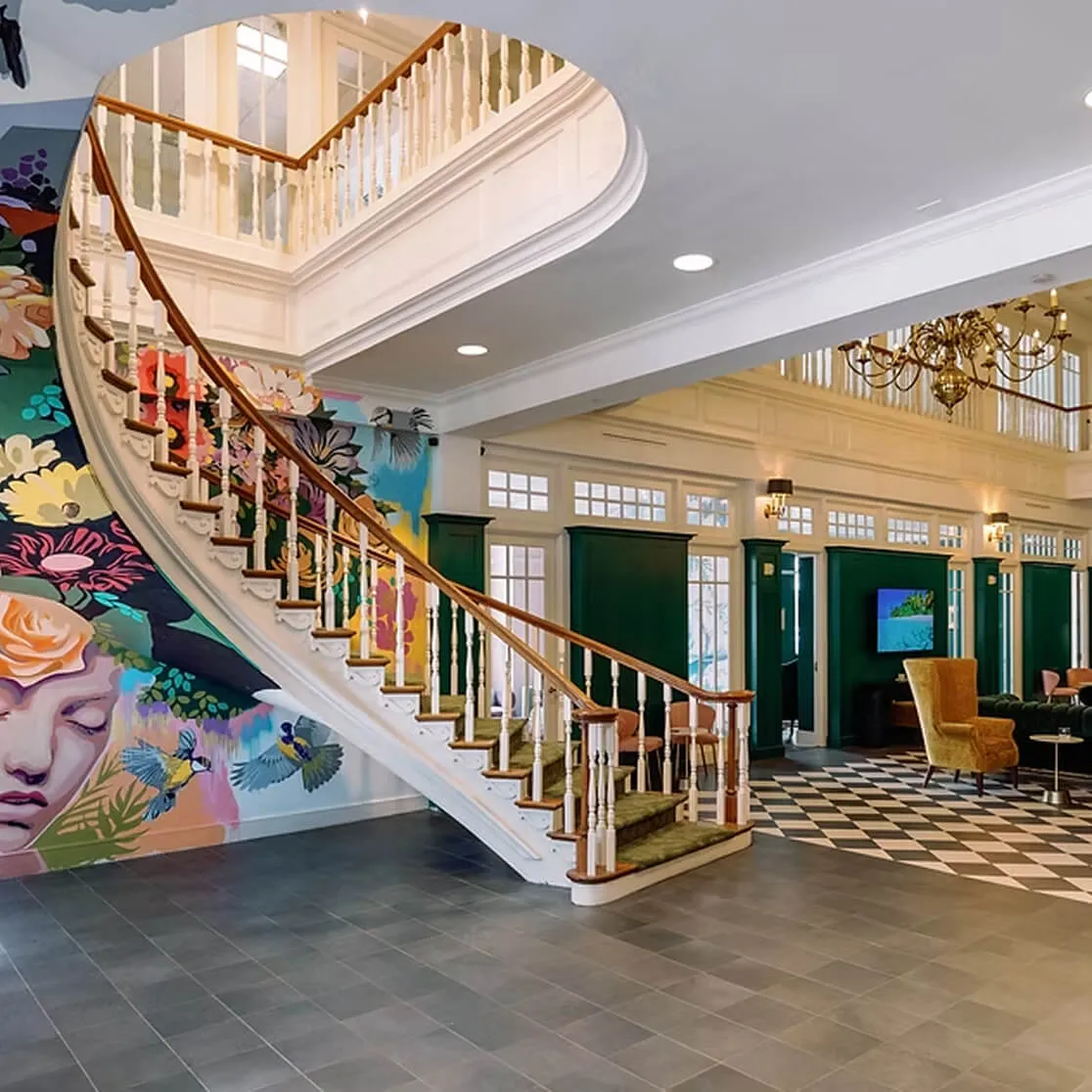 Vintage grandeur and captivating architectural style