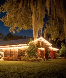 Waterfront ranch views and reclaimed timber architecture — 1