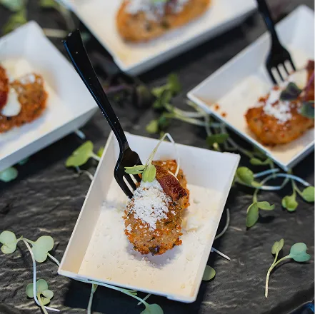 Seamless catering services for houses of worship, fellowship halls, community centers, private residences, and outdoor gathering spaces.