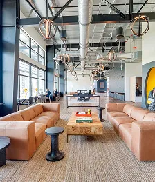 Sophisticated workspaces and water-view social events — 3