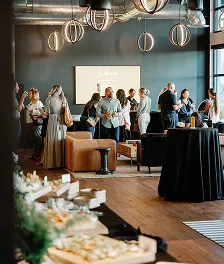 Sophisticated workspaces and water-view social events — 4