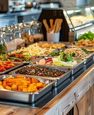 Plated vs. buffet: Choosing the perfect service style for your reception